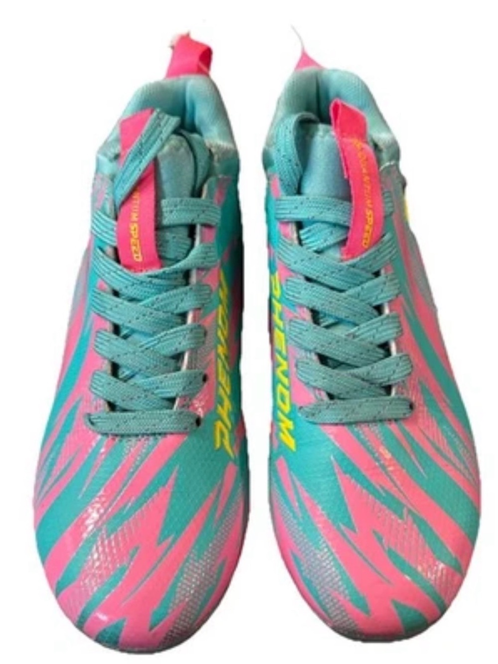 Kool-Aid 'Sharkleberry Fin' Kids Football Cleats Quantum Speed Phenom Elite 3.5 - Picture 3 of 9